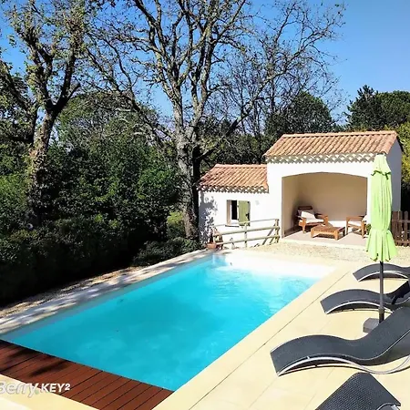 Belle Maison Avec Piscine Et Terrain Entierement Cloture Saint-Privat-de-Champclos