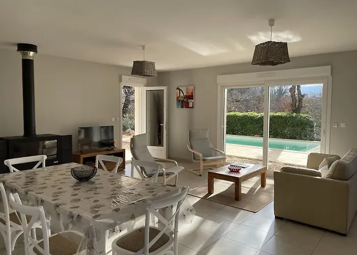Villa Belle Maison Avec Piscine Et Terrain Entièrement Clôturé Saint-Privat-de-Champclos